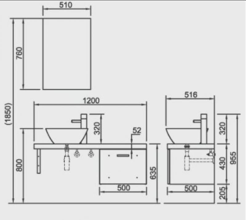 Ban ve Bon cau Inax CB1206-4IF-B