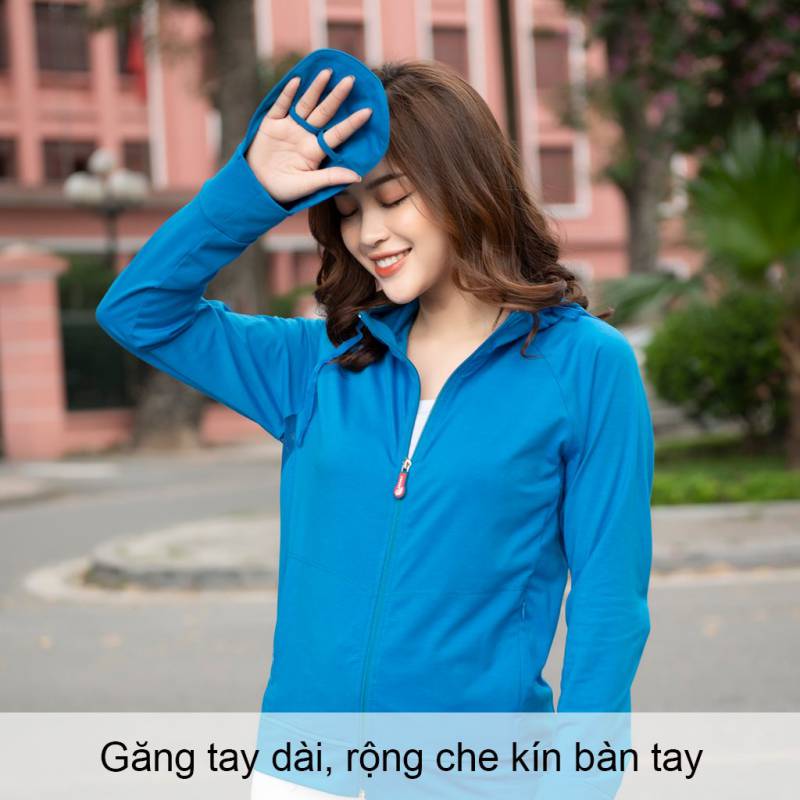 Áo chống nắng nữ cotton cardina