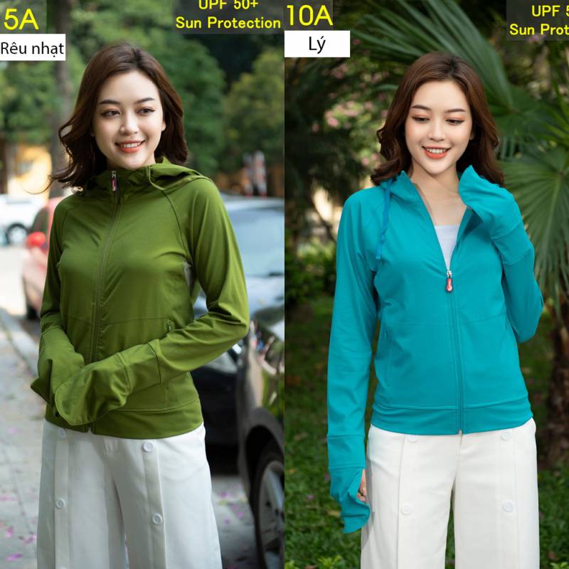 Áo chống nắng nữ cotton cardina