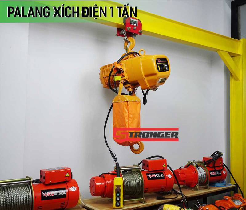 palang xích điện 1 tấn 