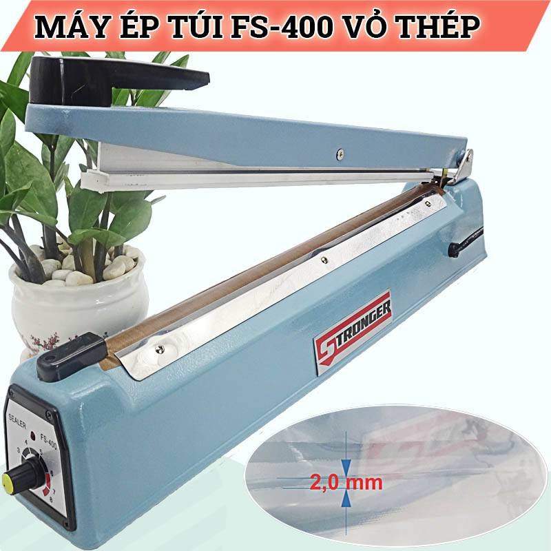 máy hàn miệng túi dập tay