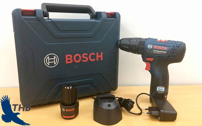 Trọn bộ máy khoan pin Bosch GSB 120li Gen II