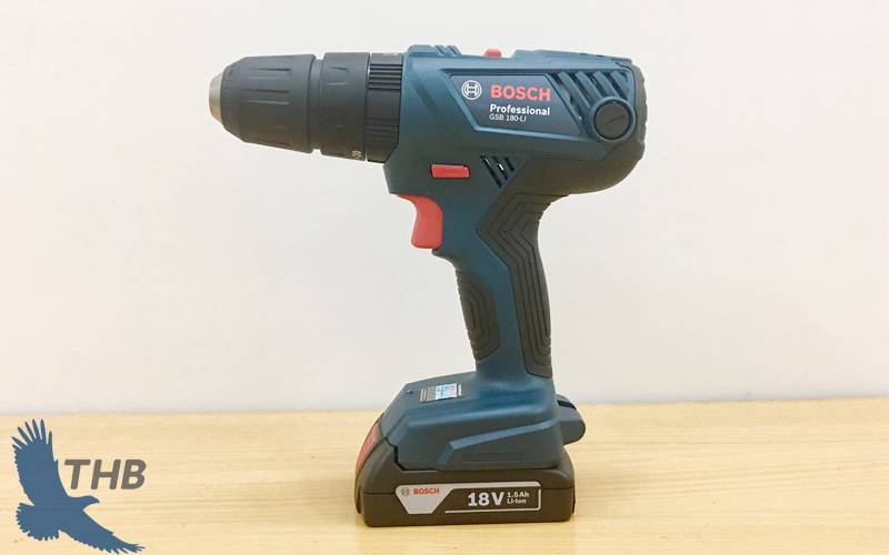  Bosch GSB 180-LI có dung lượng pin 18V