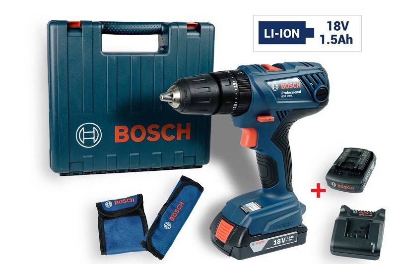 Thiết kế của máy khoan pin Bosch GSB 180li