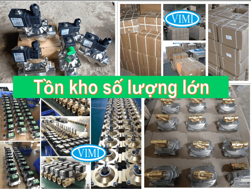 Kho van điện từ inox ode luôn có sẵn