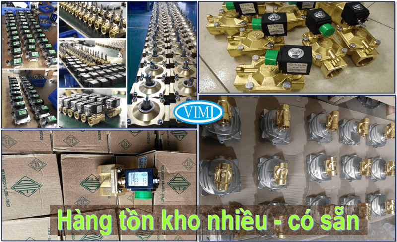 Kho hàng Van điện từ thường mở ODE đáp ứng được đông đảo khách hàng