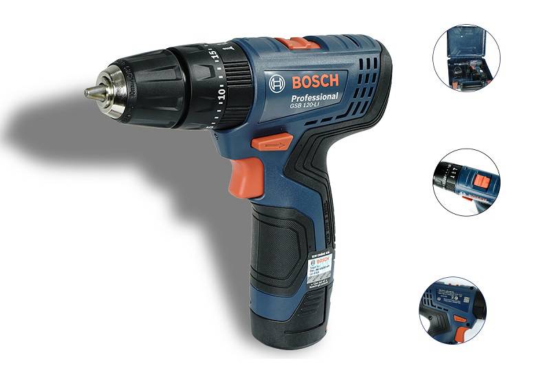 Bosch GSB 120-li có độ bền cao