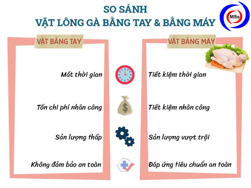 Lợi ích tuyệt vời máy đánh lông gà mang đến