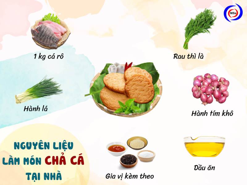 nguyên liệu làm chả cá