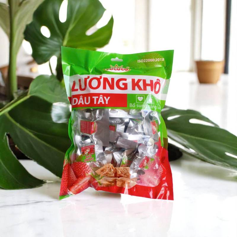 Lương khô dâu tây Fucuco – tiện lợi và ngon miệng