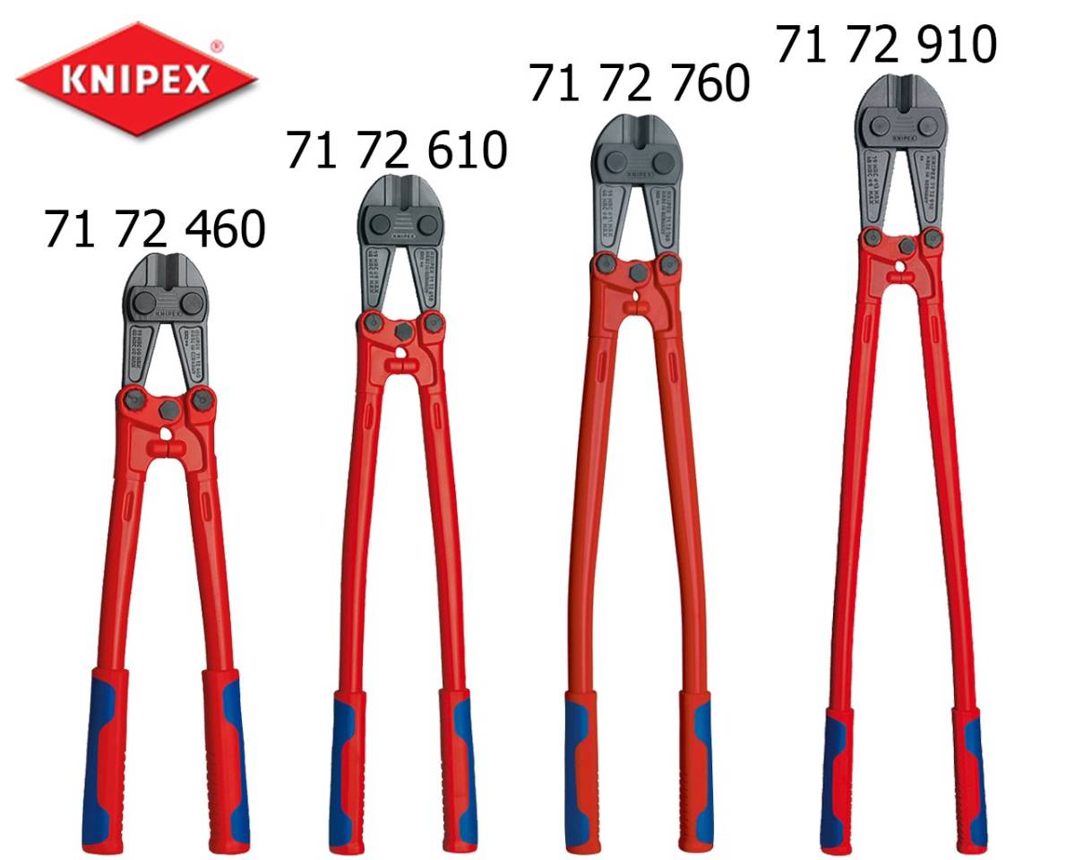 Kìm Cắt Knipex Bolt 71 72 460 Chiều dài 460mm Cắt thép