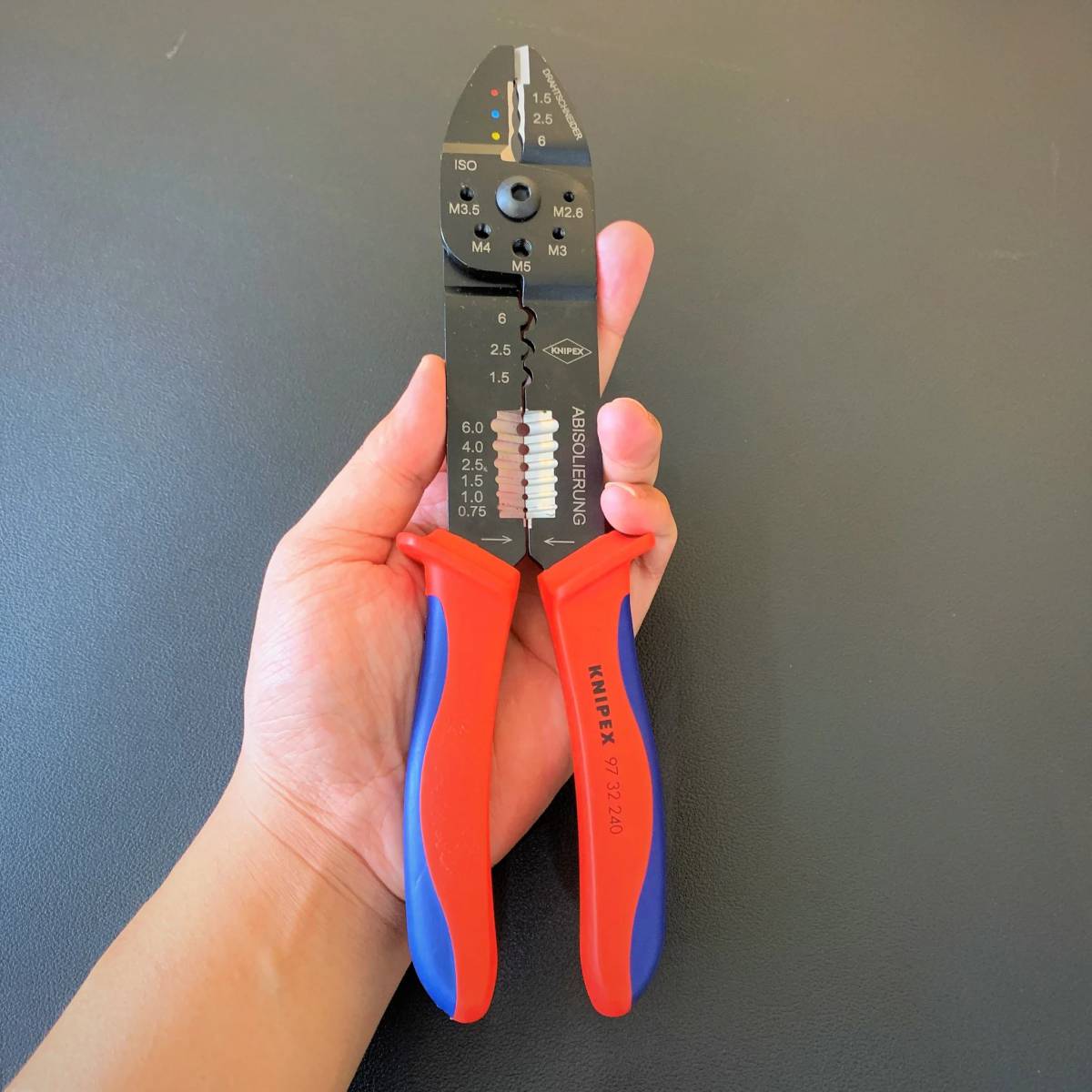 KỀM KNIPEX BẤM COS ĐA NĂNG 97 32 240