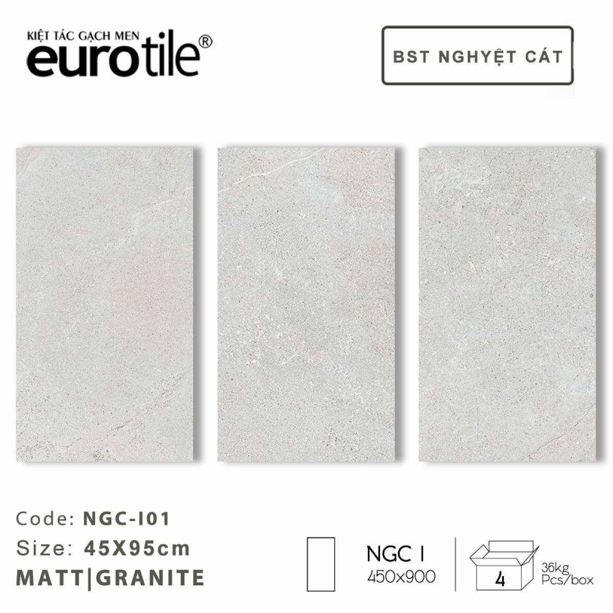 Gạch ốp lát Eurotile BST Nguyệt Cát 300*600mm NGC-G01