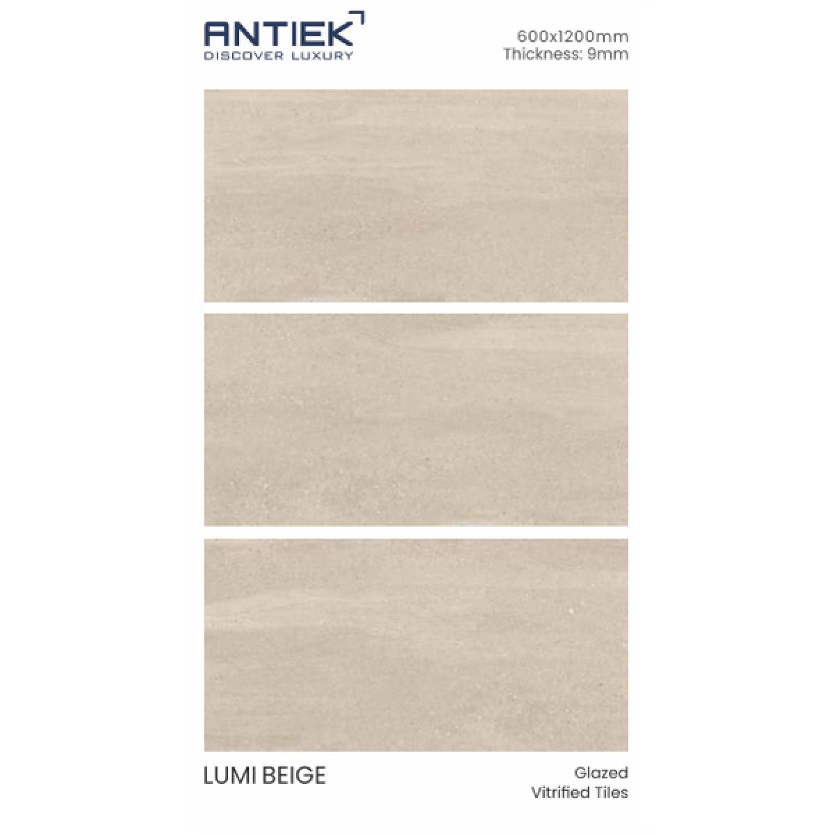 Đặc điểm của Gạch khổ lớn Ấn Độ men Matt 600x1200mm LUMI BEIGE