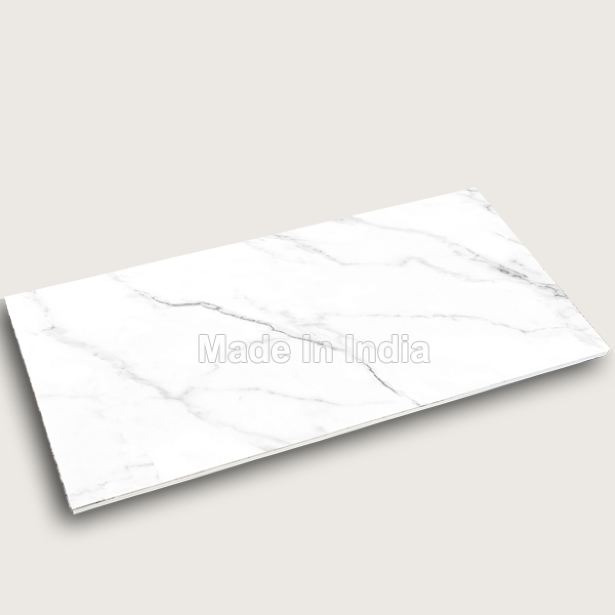 Gạch khổ lớn Ấn Độ Brilliant White Shine 80×160 men bóng