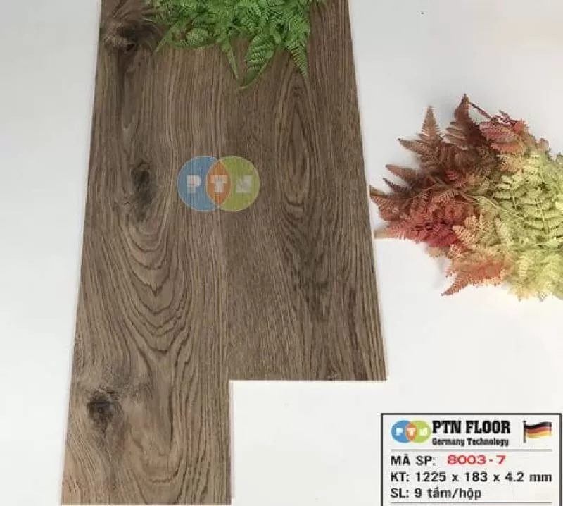 Sàn nhựa hèm khóa PTN 8003-7