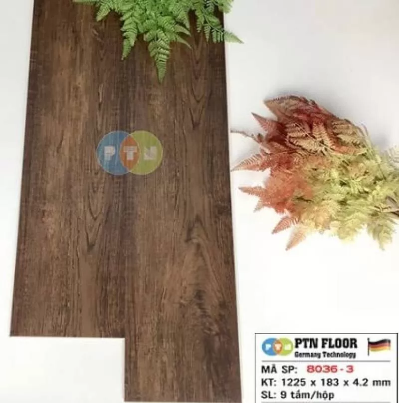 Sàn nhựa hèm khóa PTN 8306-3