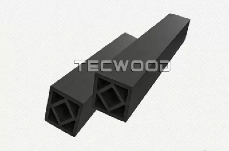 Trụ cột gỗ nhựa TecWood E120 – Black