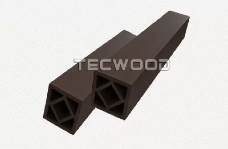 Trụ cột gỗ nhựa TecWood E120 – Coffee