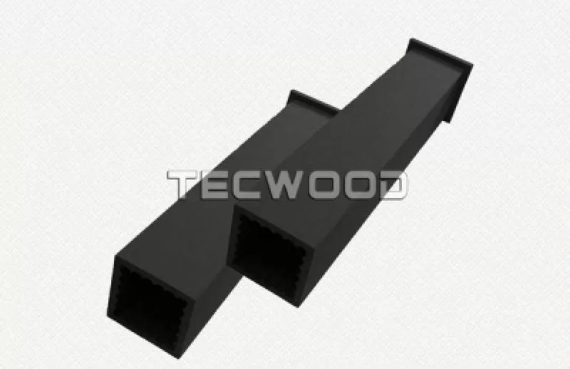 Trụ cột gỗ nhựa TecWood TWE102 – Black