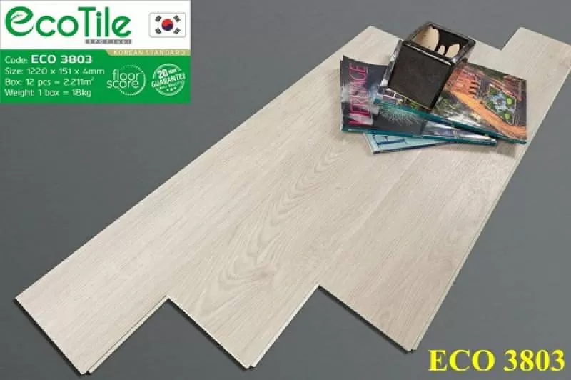 Sàn nhựa hèm khóa Eco3803