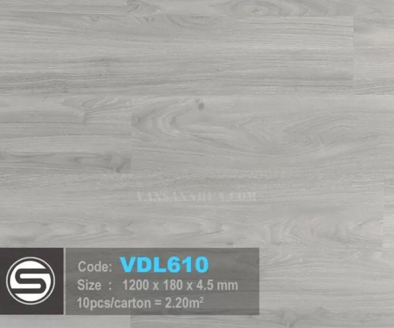 Sàn nhựa hèm khóa VDL610