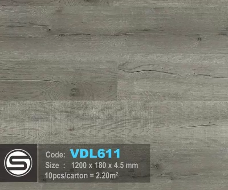 Sàn nhựa hèm khóa VDL611