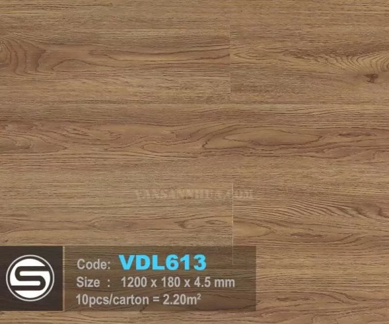 Sàn nhựa hèm khóa VDL613