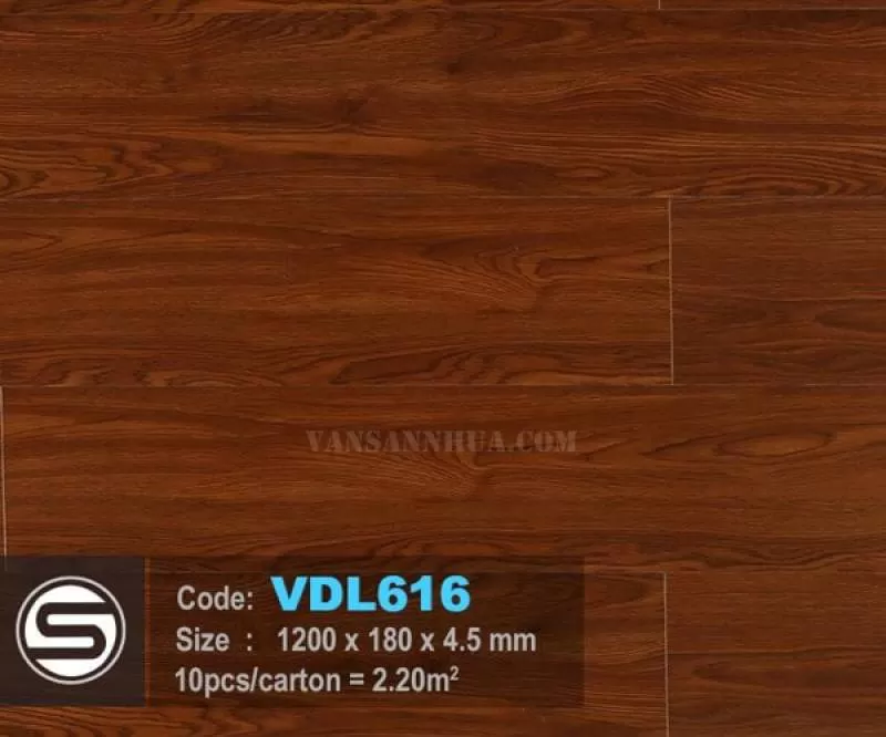 Sàn nhựa hèm khóa VDL616