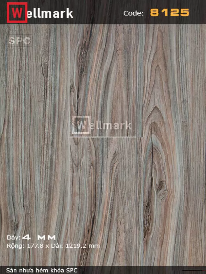 Sàn nhựa Wellmark 8125