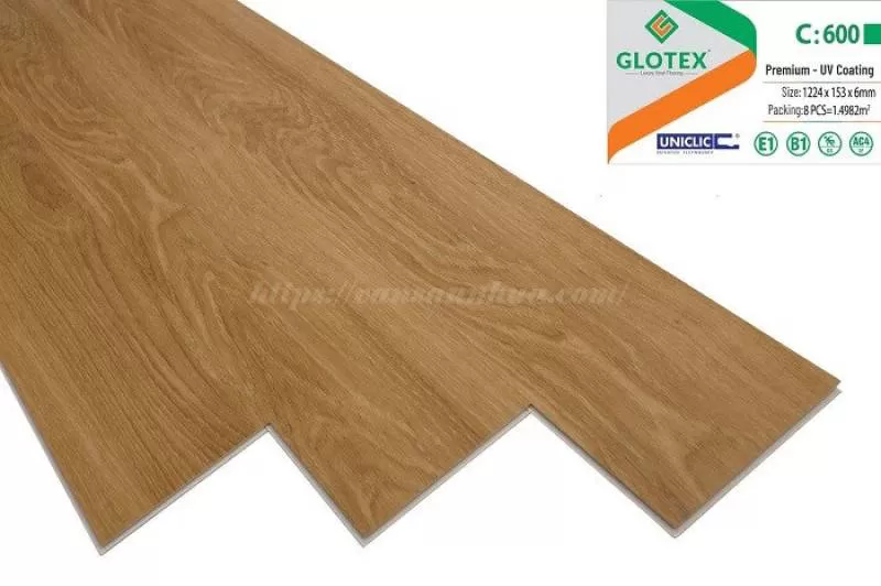 Sàn nhựa Glotex hèm khóa C600