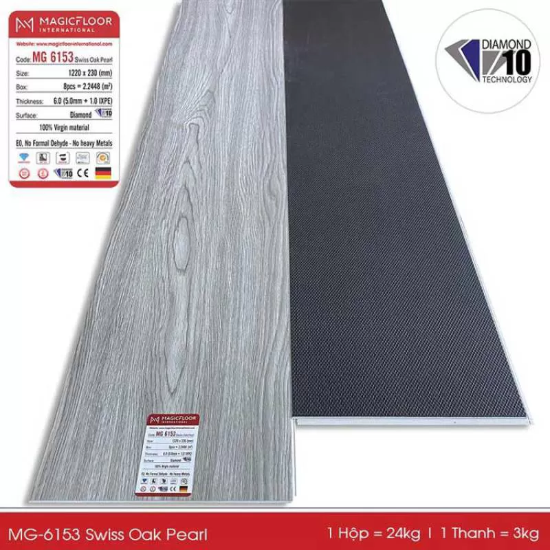 Sàn nhựa hèm khóa IXPE MG 6153