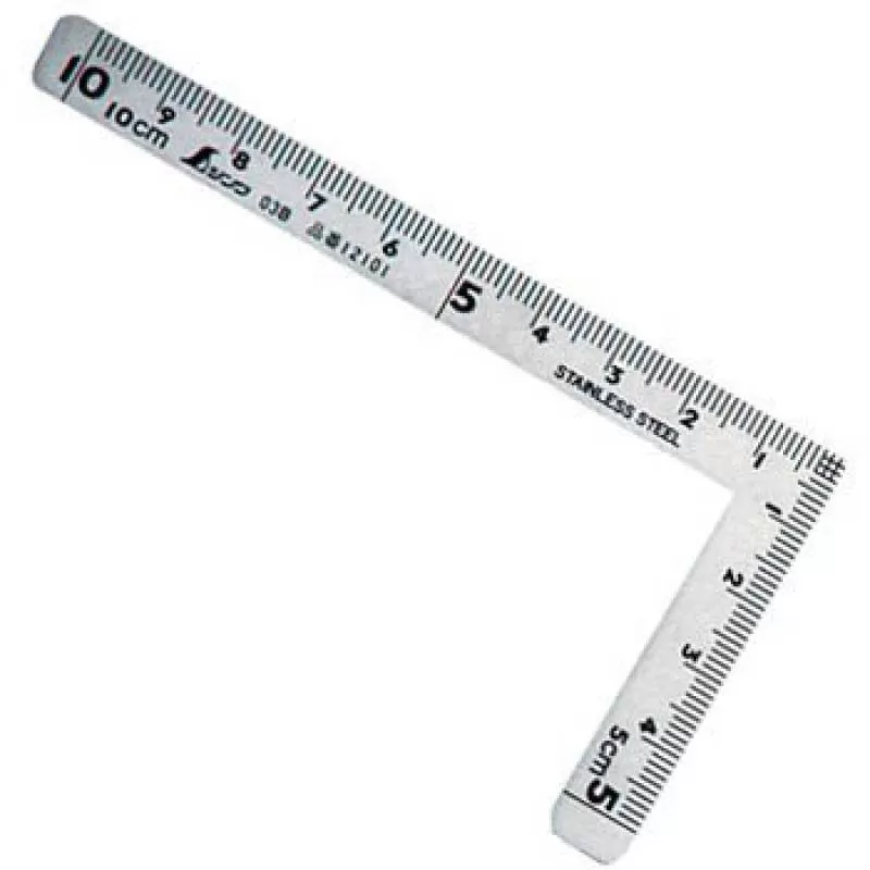 100x50mm Thước vuông Shinwa 12101 
