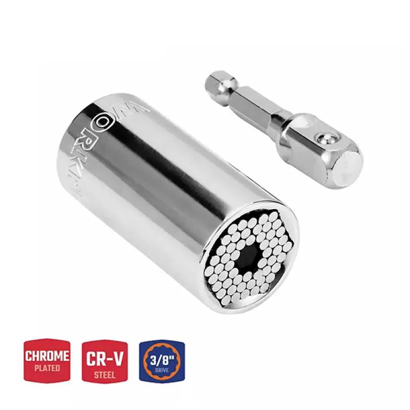 Đầu tuýp dài có đầu vuông 3/8