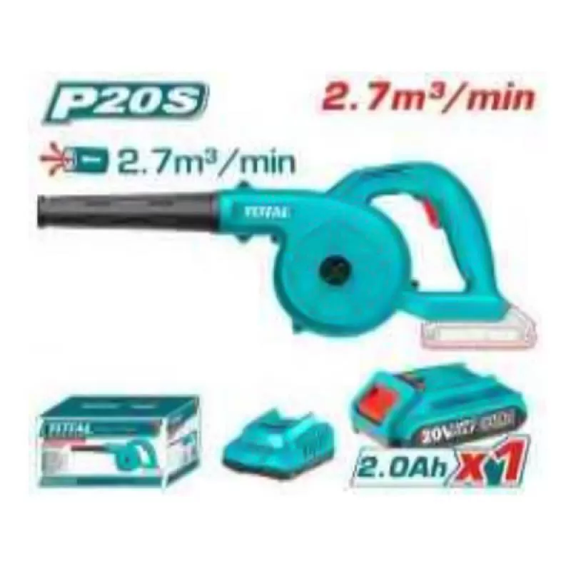 Máy mài góc dùng pin 20V Total TABLI200281 (1 Pin 2.0Ah & Sạc)