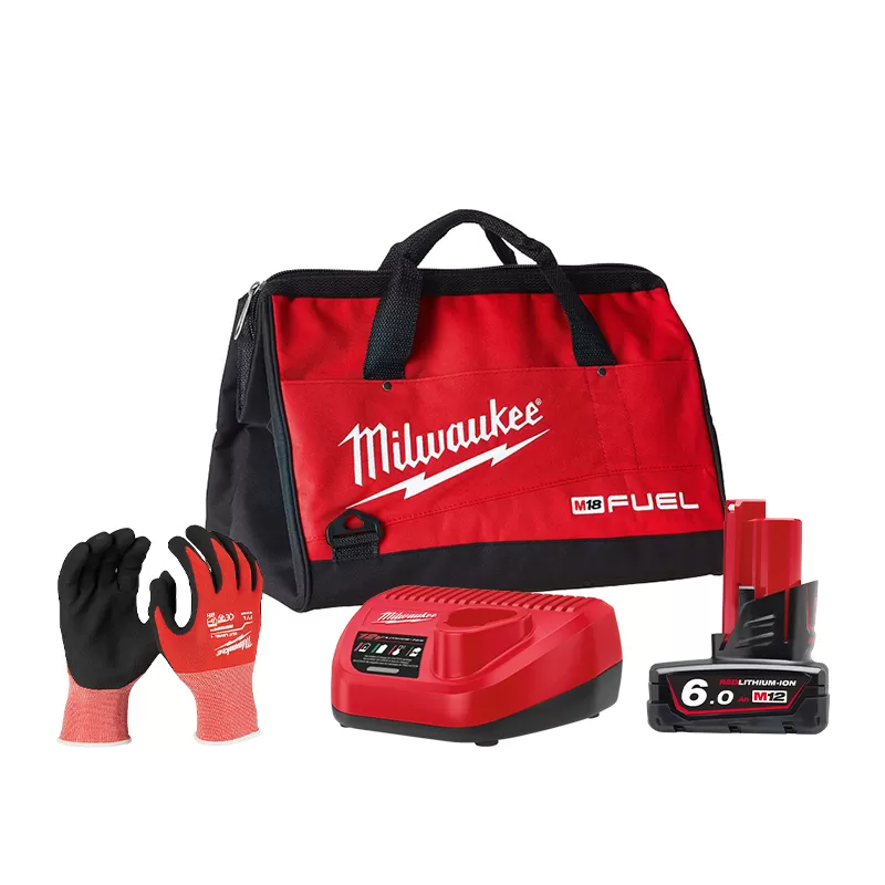 Milwaukee M12 Propack 6.0AH 