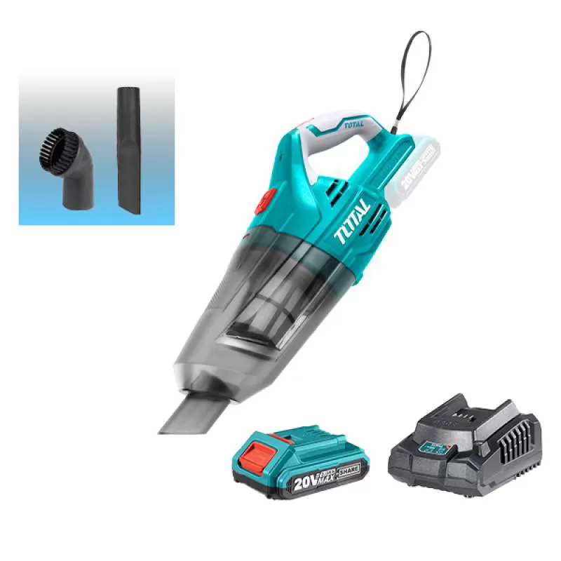 Máy hút bụi 0.5L dùng pin Lithium 20V Total TVLI20126 