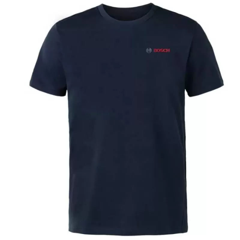 Áo thu cổ tròn xanh đen Bosch