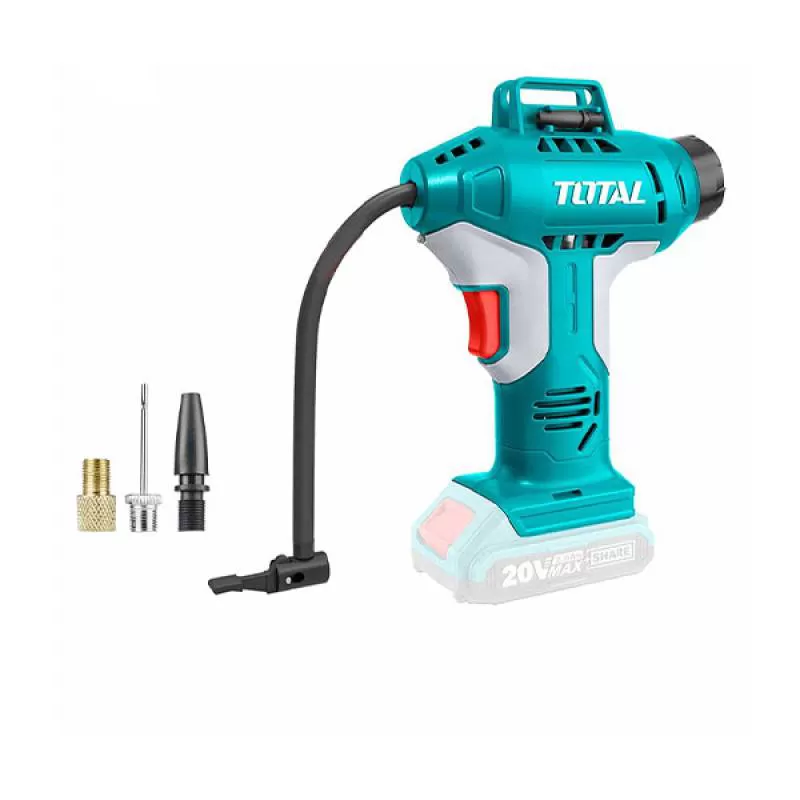 Máy bơm hơi dùng pin 20V Total TACLI2018 (Chưa Pin & Sạc)