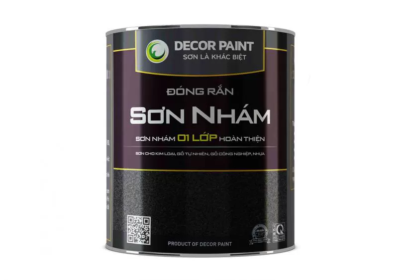 0.2 Kg – Đóng rắn sơn nhám sần