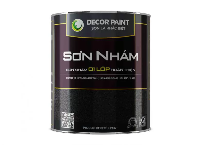 1.0 Kg – Sơn nhám sần màu xingfa ghi đậm