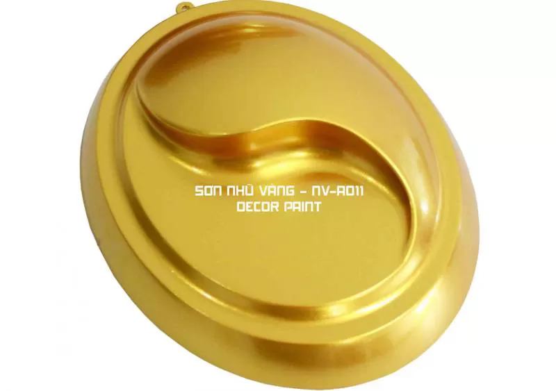 1.0 Kg – Sơn nhũ vàng 24K 1 thành phần A11 cánh to vàng tươi