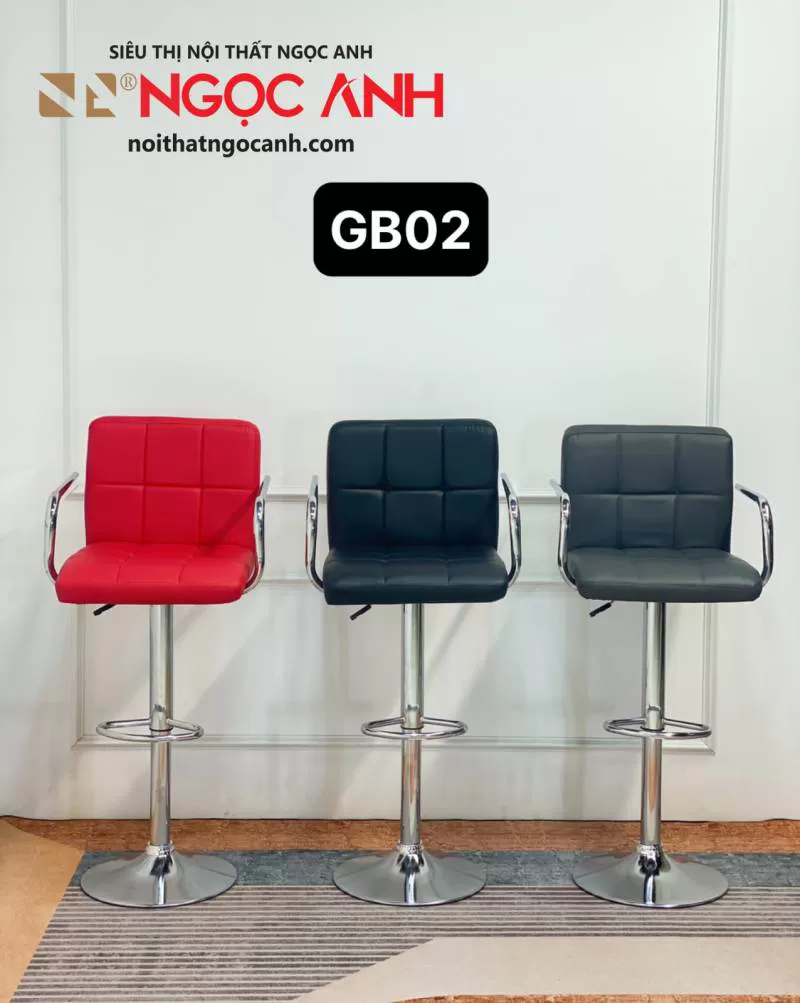 Ghế quầy bar nâng hạ hiện đại GB02