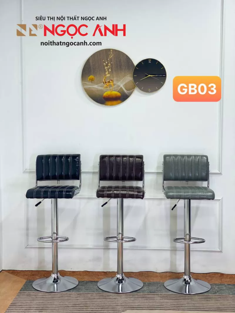 Ghế quầy bar nâng hạ hiện đại GB03