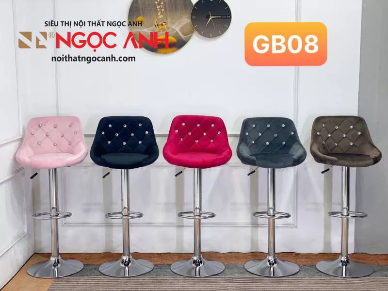 Ghế quầy bar nâng hạ hiện đại GB08