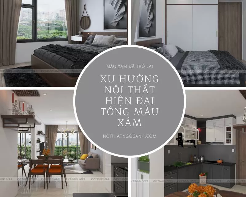 thiết kế thi công căn hộ hiện đại, thiết kế nội thất căn hộ