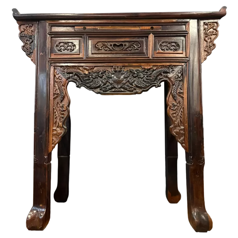 Bàn thờ Cao Gia Tiên 1m07, Gỗ Muồng