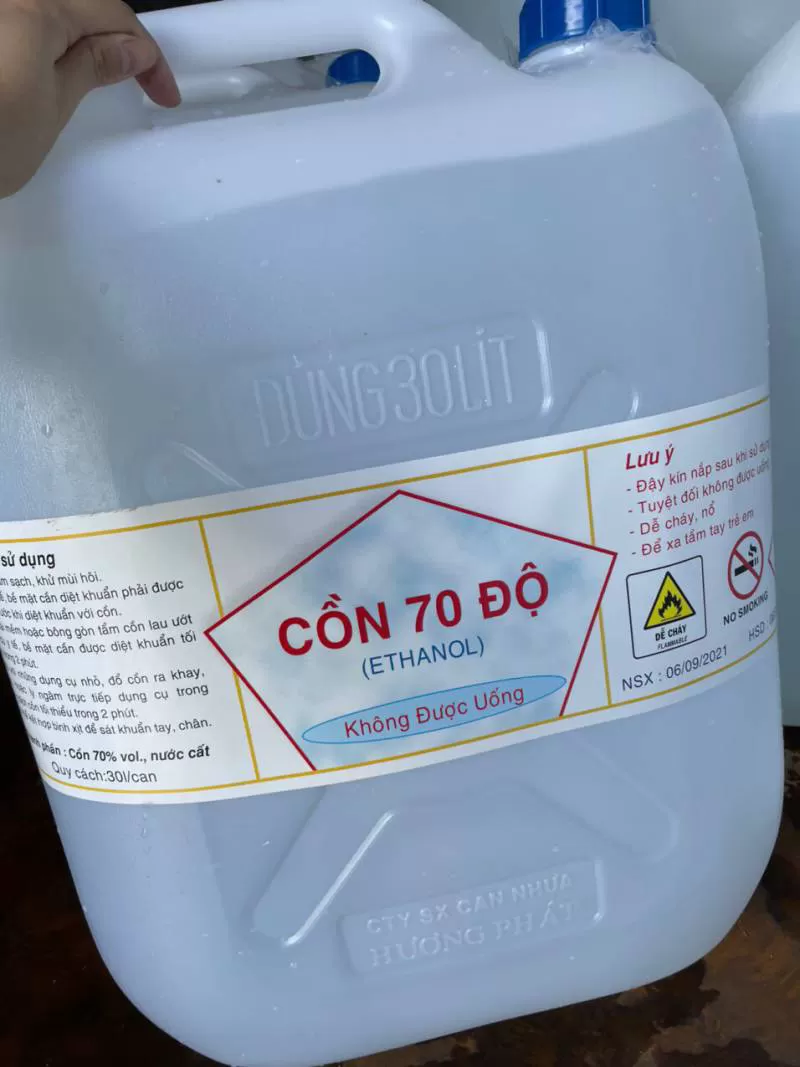 Cồn 70 độ y tế