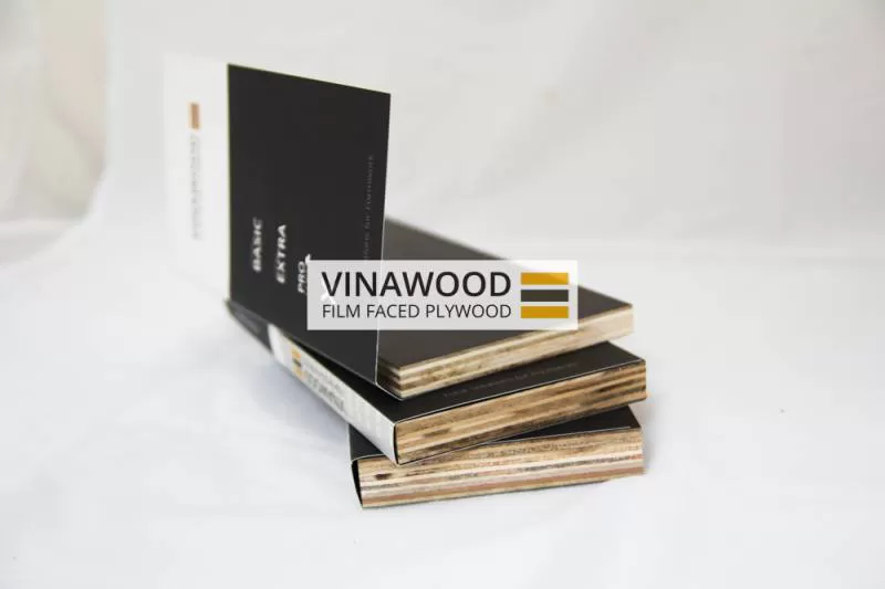 Cốp Pha Phủ Phim 15 Mm Gỗ Cứng Xuất Khẩu Khuôn Bê Tông