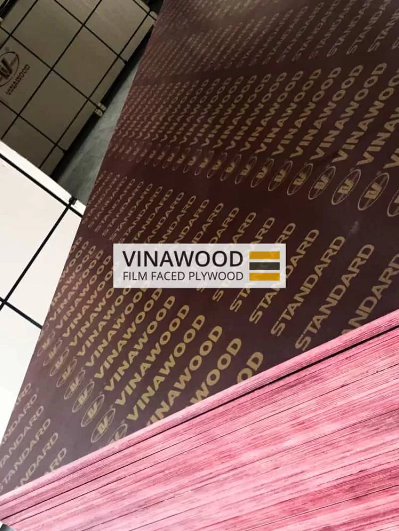 Cốp Pha Phim VINAWOOD STANDARD 15 Mm Gỗ Cứng 100% Khuôn Bê Tông